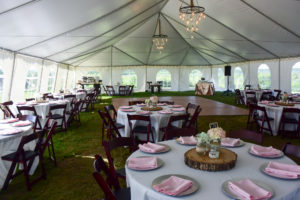 Tent Reception at The Farm