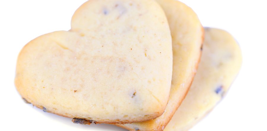 Honey & Lavender Shortbread Cookies