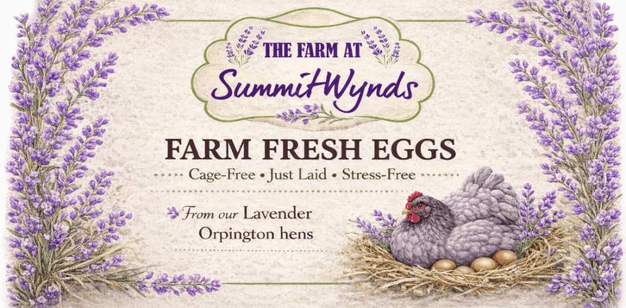 Farm Fresh Eggs from The Farm at Summitwynds